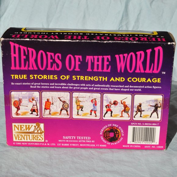 1995 heroes of the world roman empire hannibal 1201 action figures NIB (T145) - Picture 3 of 7